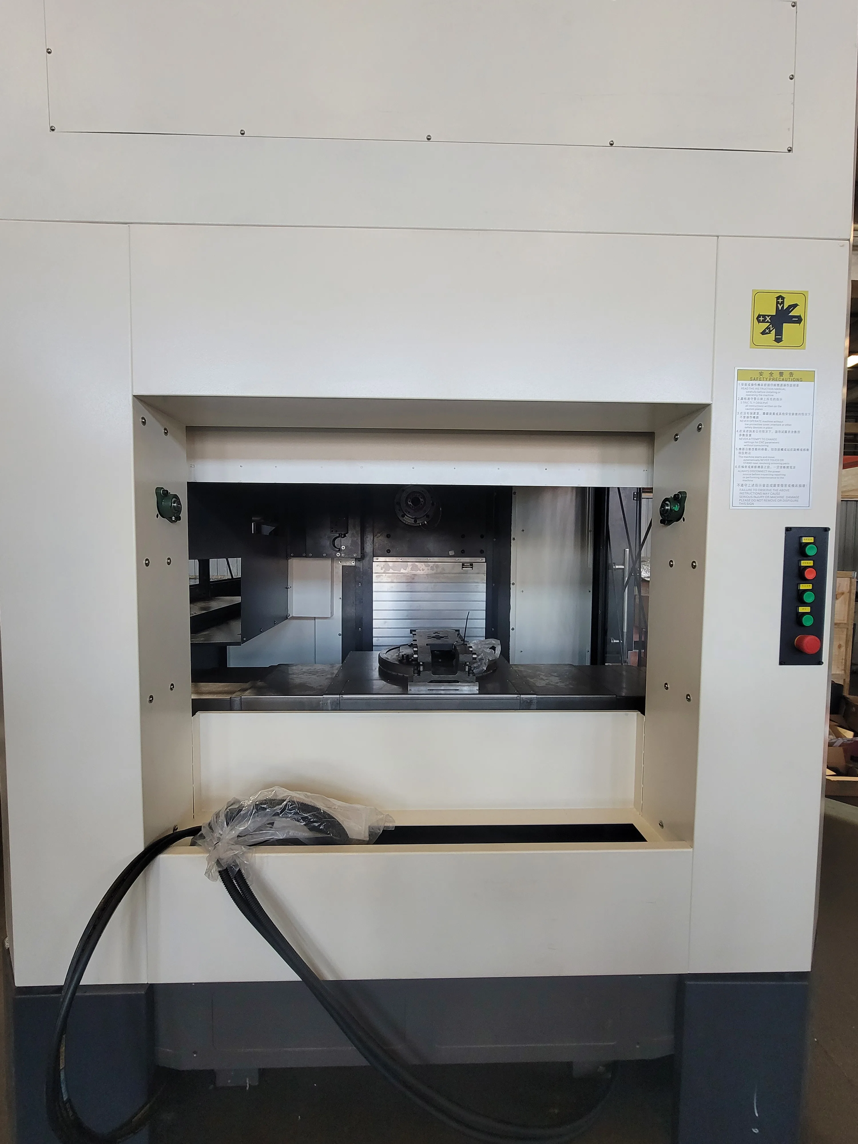 High-Accuracy 3-Axis CNC Horizontal Machining Center Hmc500 Single Spindle Vertical Milling Machine Fanuc Control System Gsk