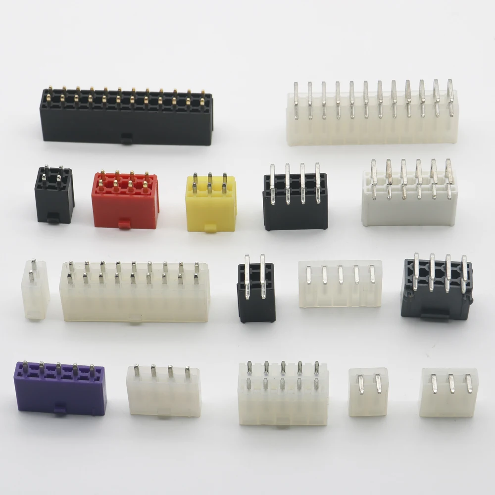 
Needle Seat 4.2mm Mini-Fit Jr Header Straight Right Angle Pcb Pin Header Conector Molex Pcb Header 5569 