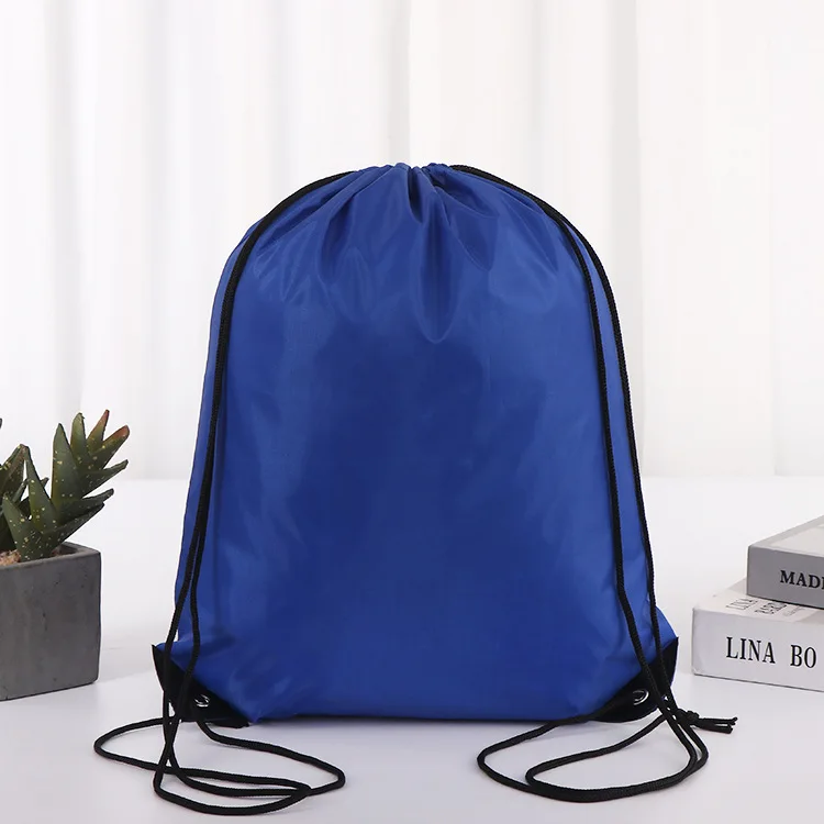 Hot Selling Custom Logo Printing Drawstring Bags Cotton Drawstring Keep It Calico Bag Custom Drawstring Backpack
