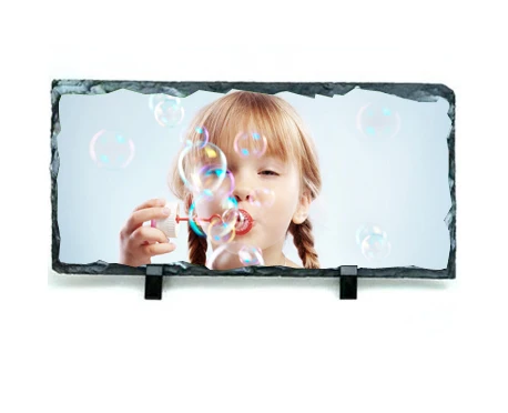 
Wholesale Rectangle 12*22cm 16*30 cm Custom Rock Slate Photo Sublimation Photo Rock 