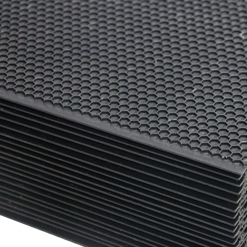 Beehive Foundation Sheet Plastic Portable Honeycomb Sheet Nest Foundation Sheet Bee hive Equipment Fit Deep Frame Black