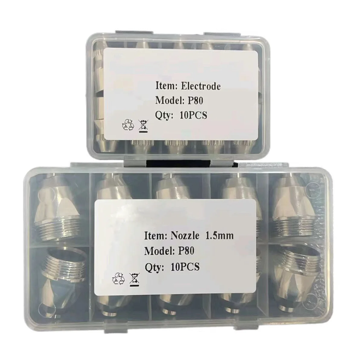 ESSEN high quality plasma cutting spare parts p80 nozzle electrode
