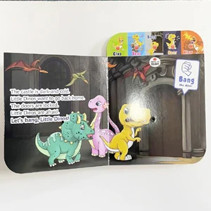 LED light Interactive Reading Books Tablet E-book Educational Posters Toys