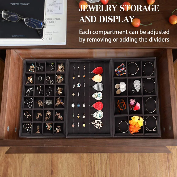 jewelry trays jute