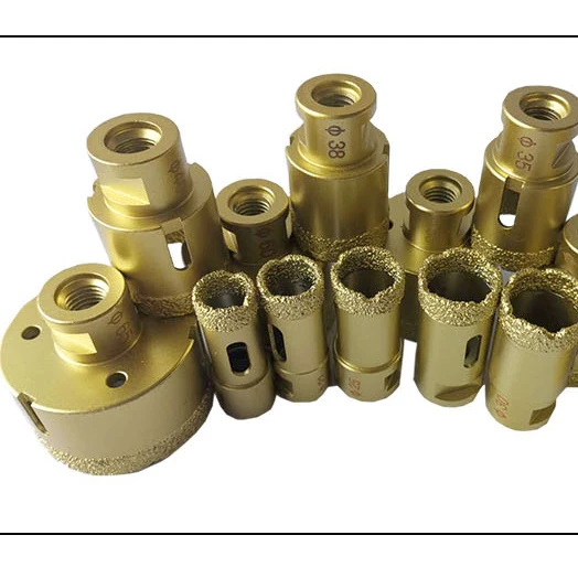 M14 Diamond hole saw Angle grinder special brazed diamond hole cutter marble slab concrete drill bit