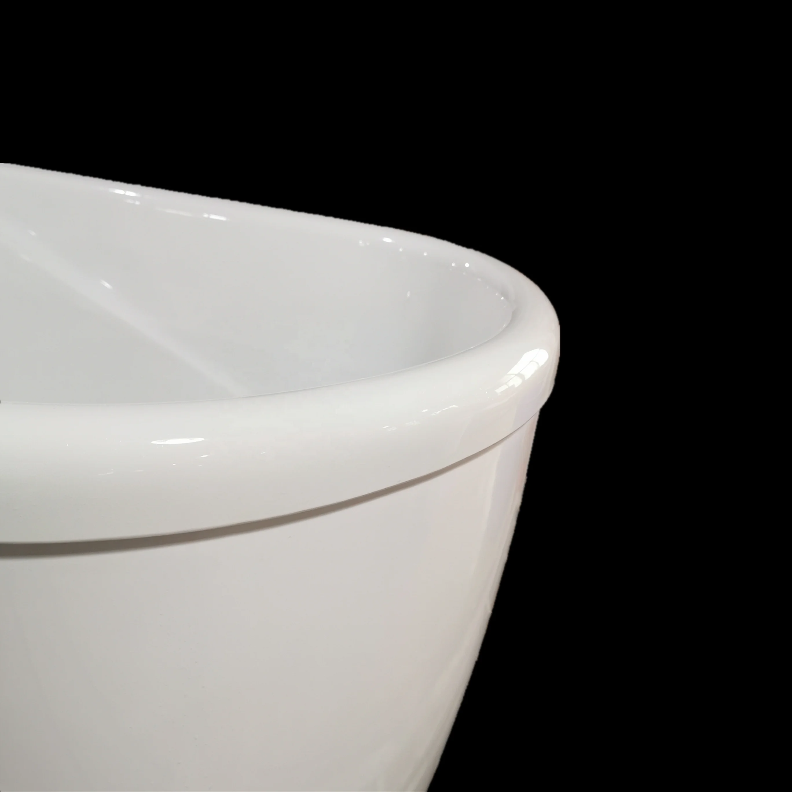 New Small Mini Freestanding Soaking 120 cm 48 inch Acrylic Bath Tubs Bathtubs for Sale