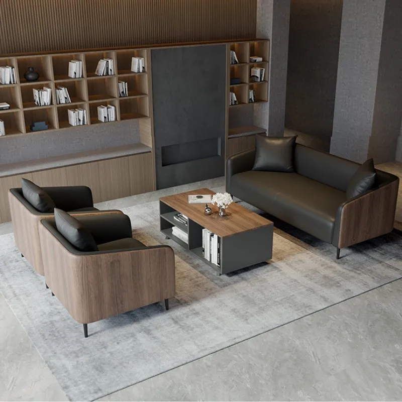 Less Simple Office Furniture Sofa Set Furniture Italian Style Commercial Office Furniture Luxury Office Sofa