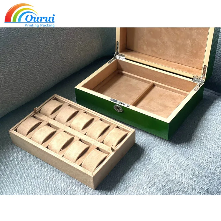 Custom watch box Display board stand waterproof storage box luxury clamshell gift Scratch-proof Collection display box