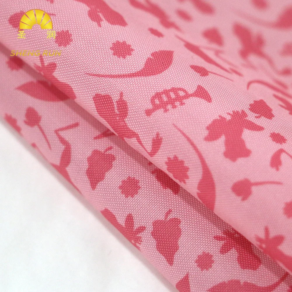 No MOQ Customized PVC Coated Waterproof Cartoon Digital Printing Oxford Fabric