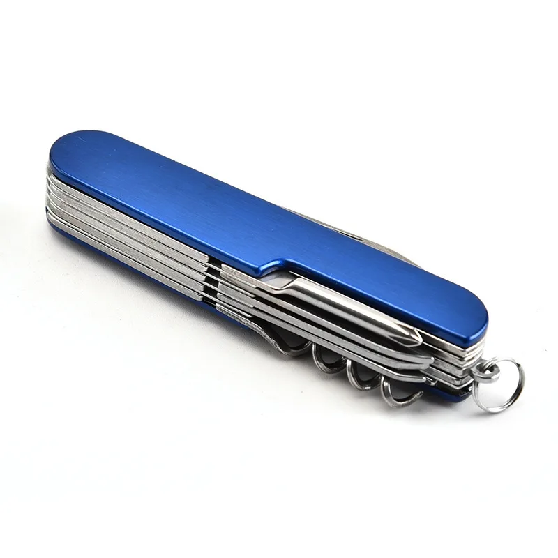 Camping Survival Hunting Folding Pocket Knife Multitool Outdoor EDC Tool Stainless Steel Multi Functional Knives