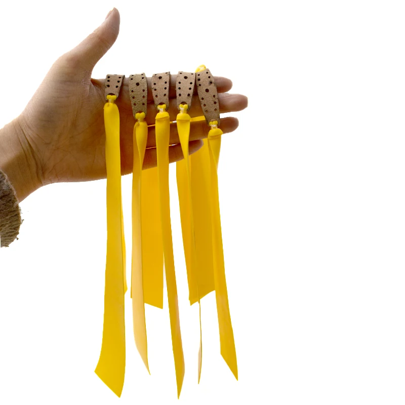 Wide Rubber Large Sling shot Hunting Long Slingshot Accessories Long Rubber Band