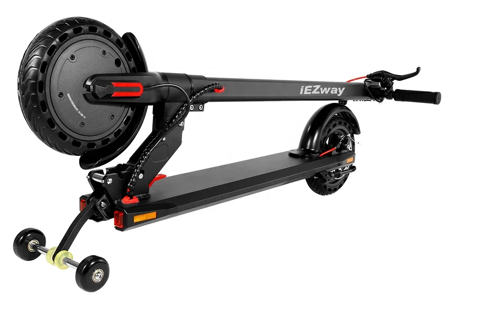 
iEZway EZ3 Electric Scooter Folding Bike Electric 8.5inch Kick Scooter Electric Mini Scooter Bicycle 
