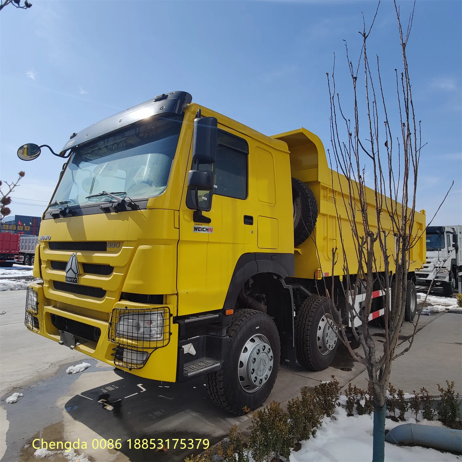 Китай сделал 2024 sinotruk howo 12 шины самосвал