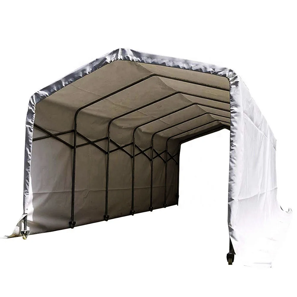 steel structure  garage retractable shelter  folding car garage made in china