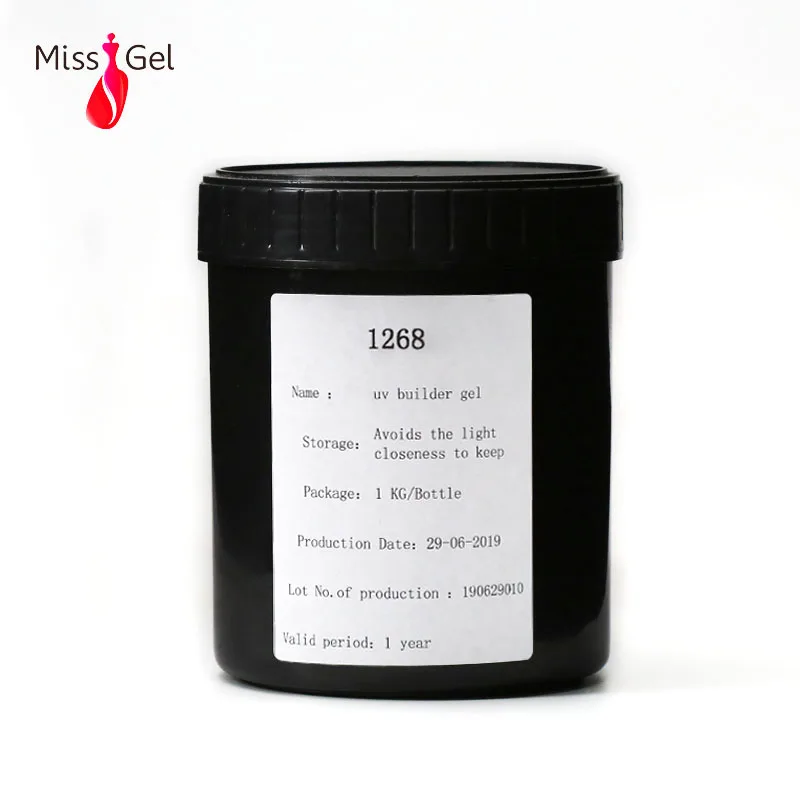  Базовое гелевое покрытие для ногтей от производителя Missgel 1 кг УФ-светодиод удаляется