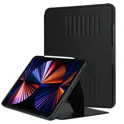 Чехол для iPad Pro 12 9 2021 с держателем карандашей Apple 2020 умный защитный чехол автоматического пробуждения/сна 2018