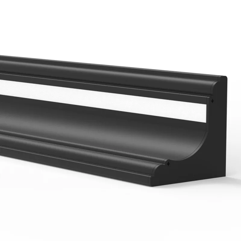 Aluminum Alloy Led Strip Light Aluminium Profile Commercial Lighting Suspended Ceiling Surface Mounted Aluminum LED Profile