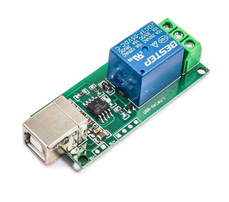 Drive free/USB control switch/1-circuit 5V relay module/computer control switch/PC intelligent control