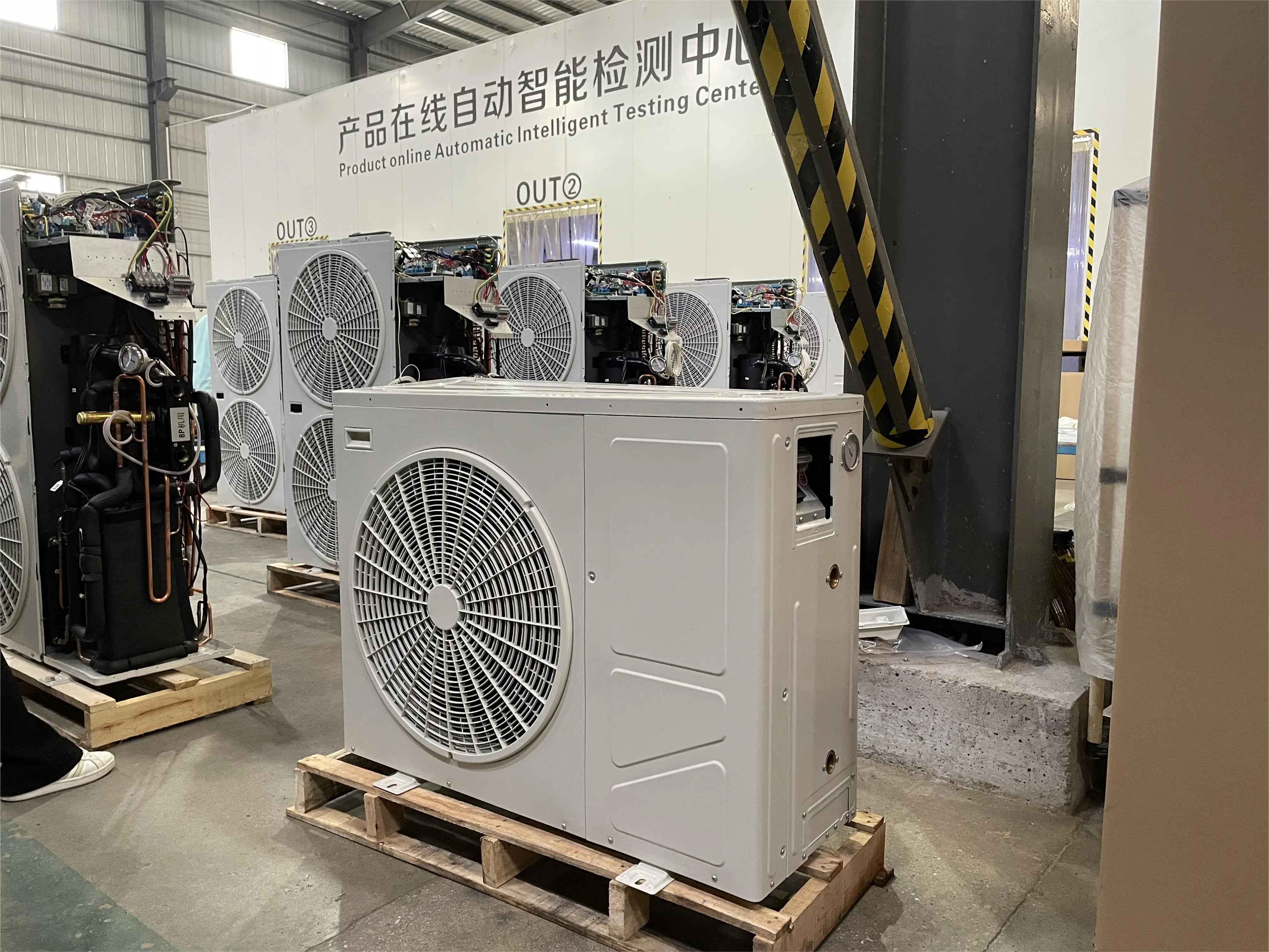 2022 Hot Selling  Factory Price R32 Air Source Heat Pump 3 in 1 Multifunction House Heat Pump Dc Inverter Heat Pump