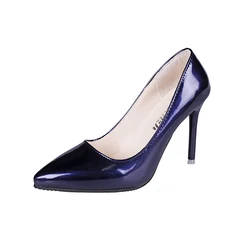 Женская обувь; Обувь в деловом стиле; Туфли-лодочки на высоком каблуке со стразами женские пикантные тонкие туфли