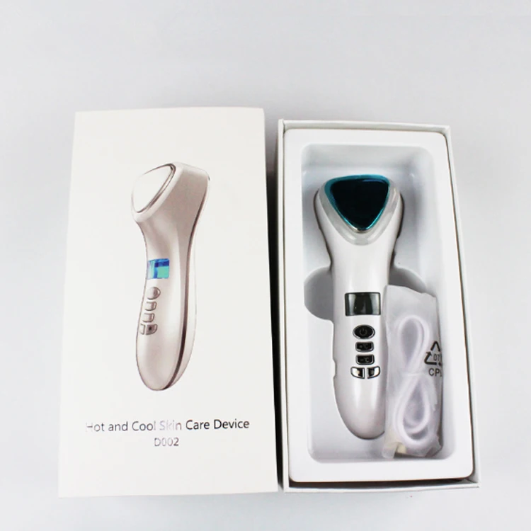 3 In 1 Multifunction Ionic Face Massage Ice Warm Hot Cold Beauty