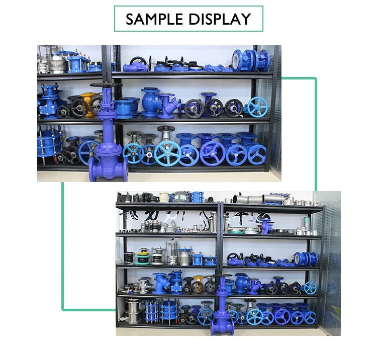 Ductile iron disc EPDM seat soft sealing handle wafer type butterfly valve