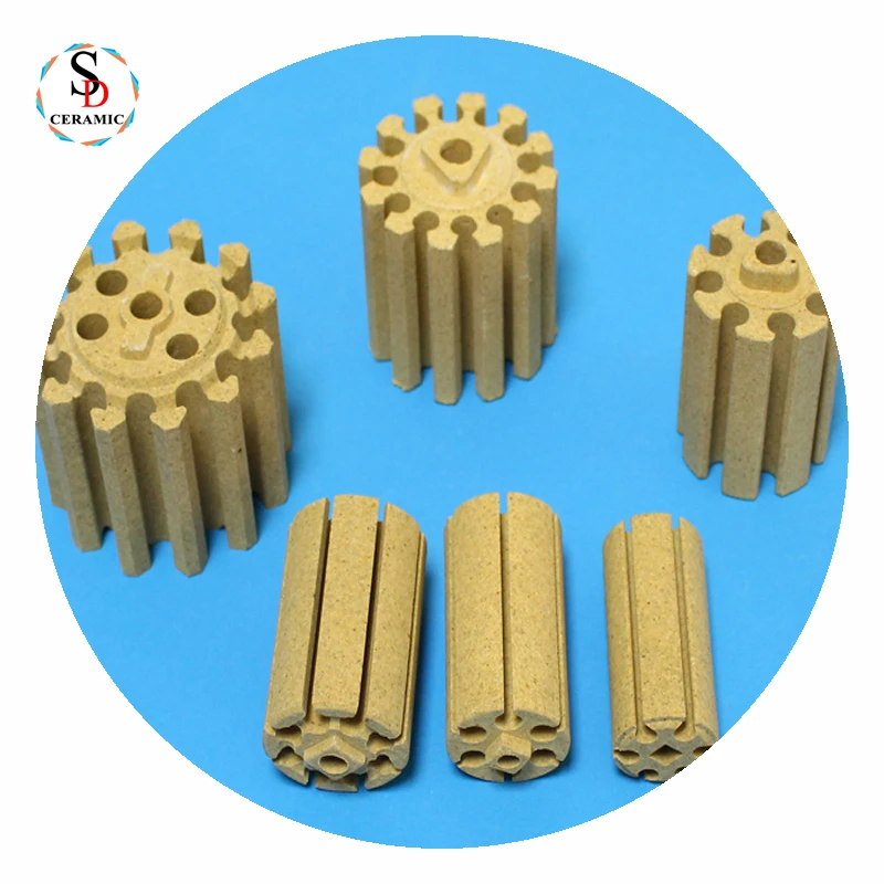 Electrical Insulator Cordierite Ceramic Bobbin Heater