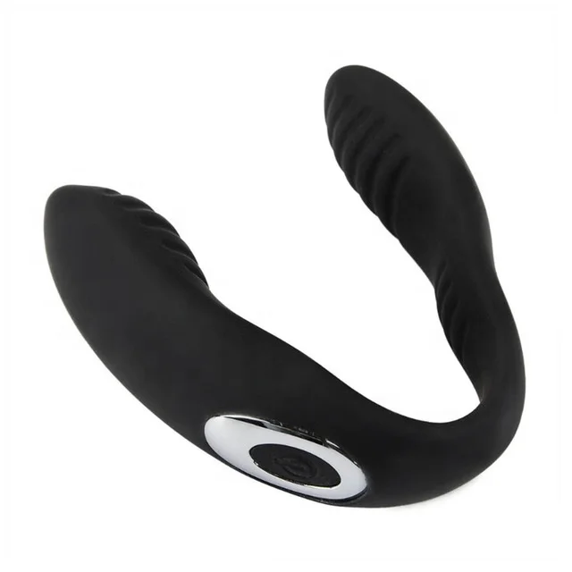 Silicone U Shape Vibrator Rechargeable Vagina Clitoris Couple Vibrator for Female Pussy Sex Toys