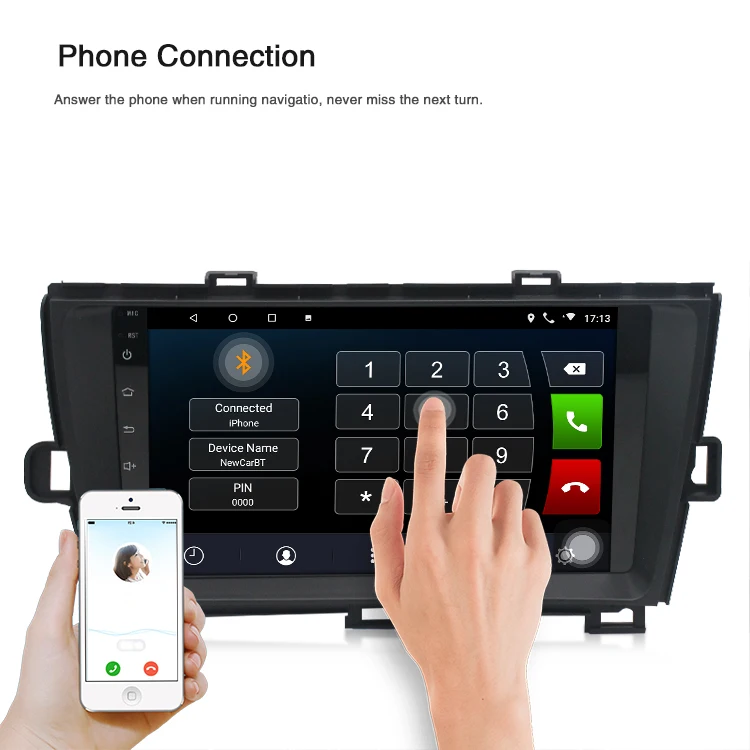 Android 10 For Toyota Prius 2009 2010 2011 2012 2013 Multimedia Stereo Car DVD Player Navigation GPS Radio
