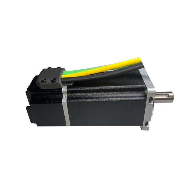 NIMOTION 400W 3000rpm high speed Permanent magnet synchronous brushless 48VDCEtherCAT integrated servo motor