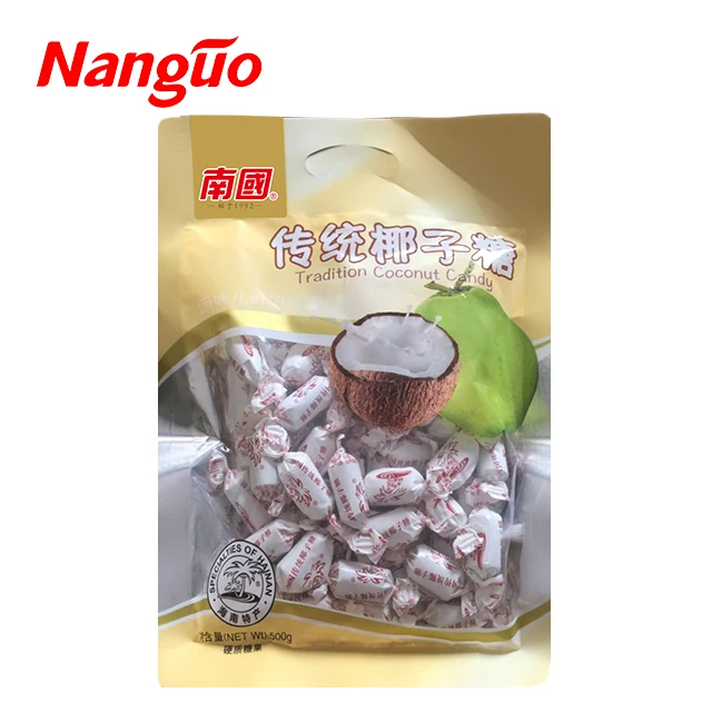 Hot Sell sweet ginger flavor coconut hard Candy