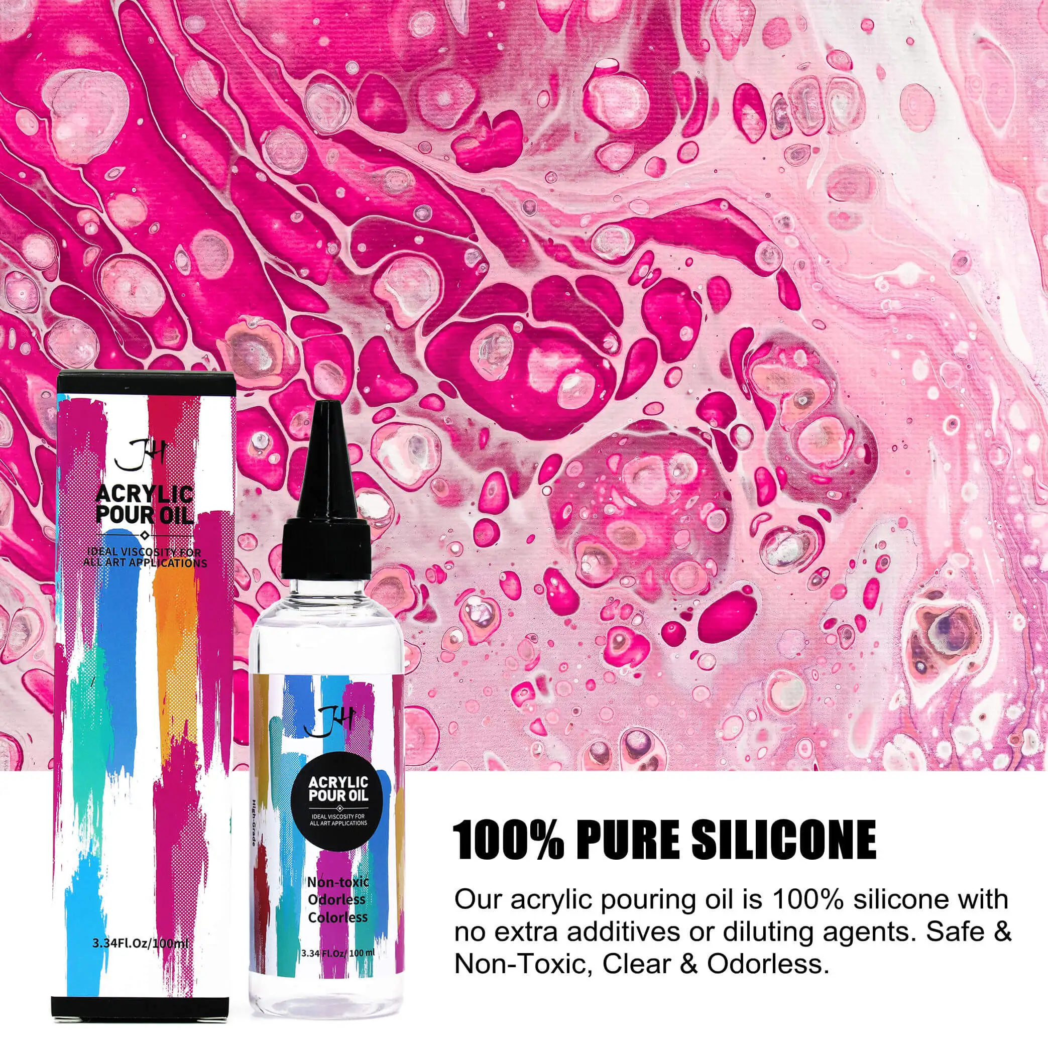 Food Grade 100% Pure Multi-Purpose Silicone Oil Lubricant