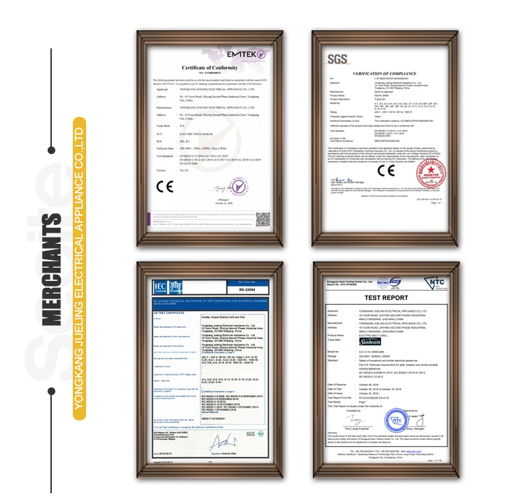 
Fashion Electric pizza maker multifunction round electric pizza pan double sided frying pan 