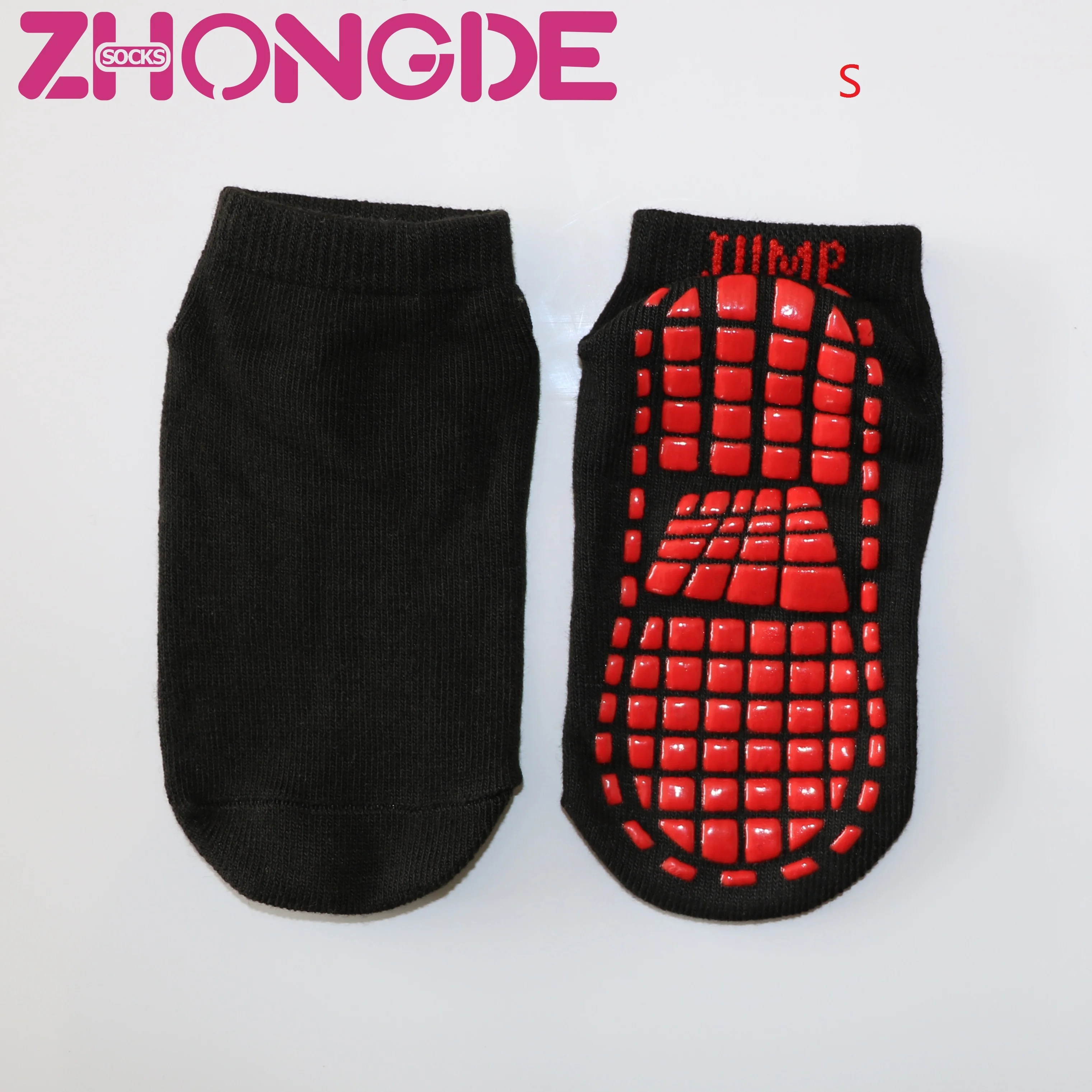 ZD001 Оптовая Премиум сережки из высококачественного гипоаллергенного сплава хлопка с нескользящей подошвой; Батут jump носки