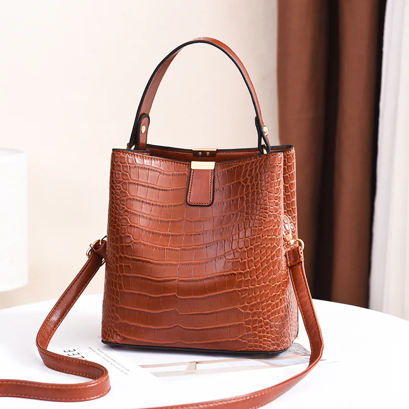 New Casual Ladies Hand Bag Leather Tote Women Genuine Leather Bags Handbags Large Designer Shopping Bag