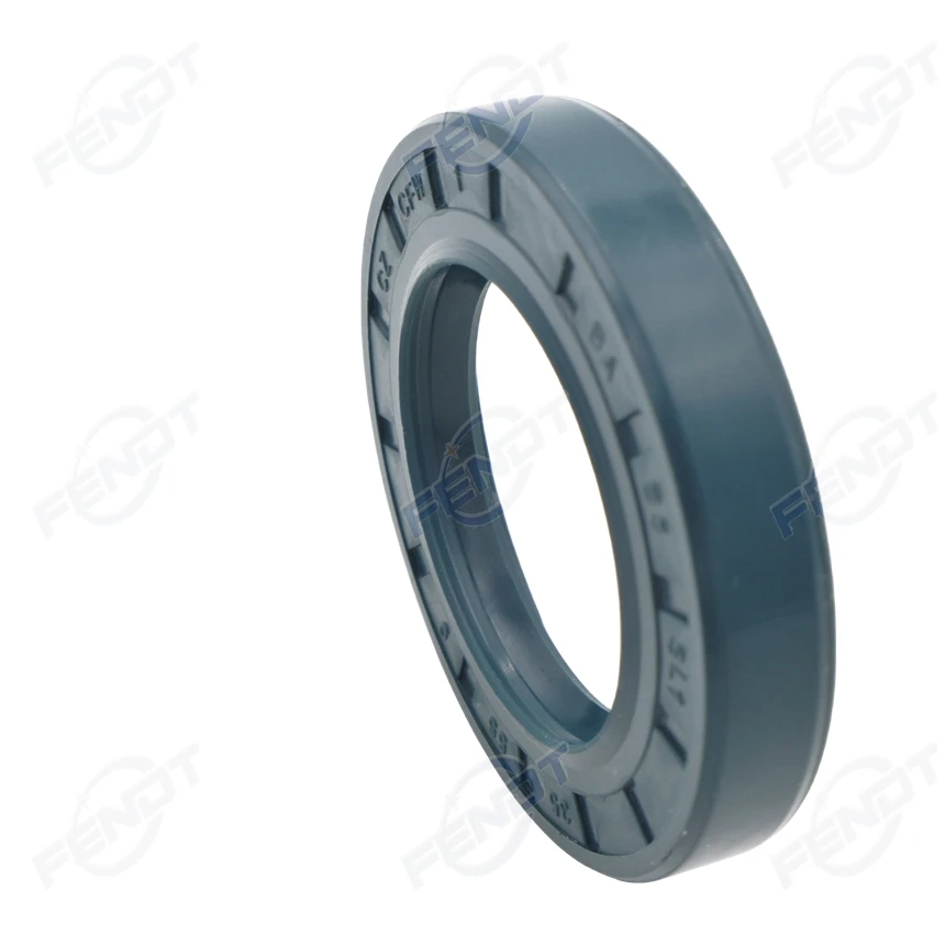 Double lip spring seal metal inner bare frame NBR/FKM  in stock 35*55*9 TC oilseal