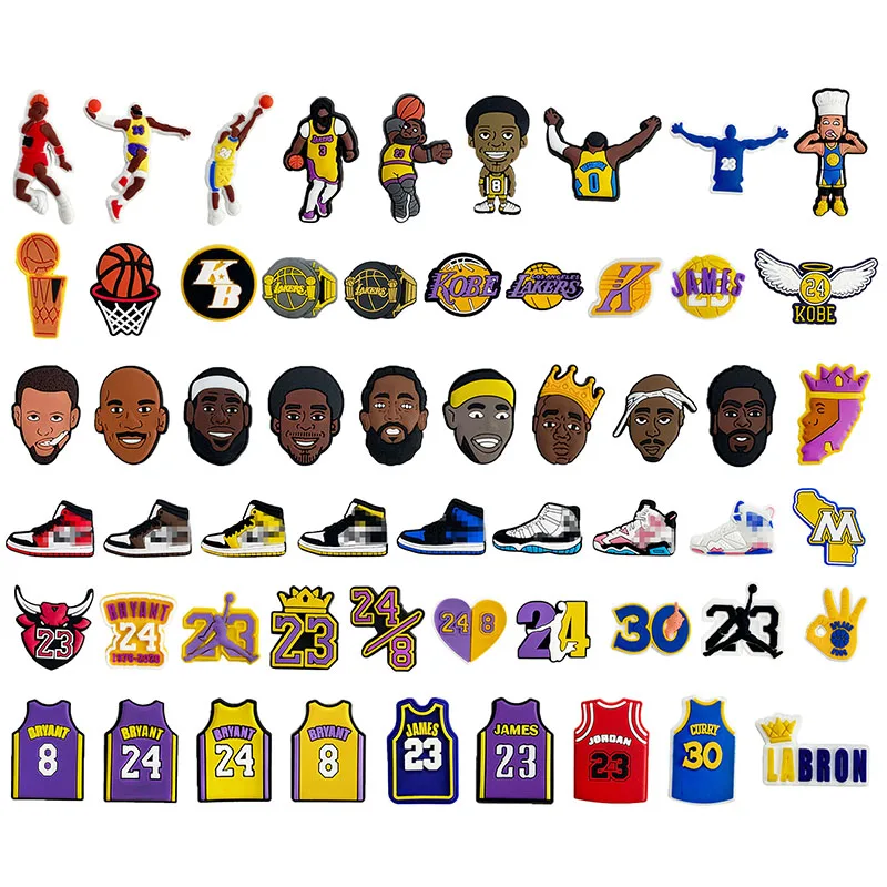 Custom PVC croc charms Mixed package random cute style Clog Accessories 100 pieces a bag cheap wholesale Croc shoes Charms