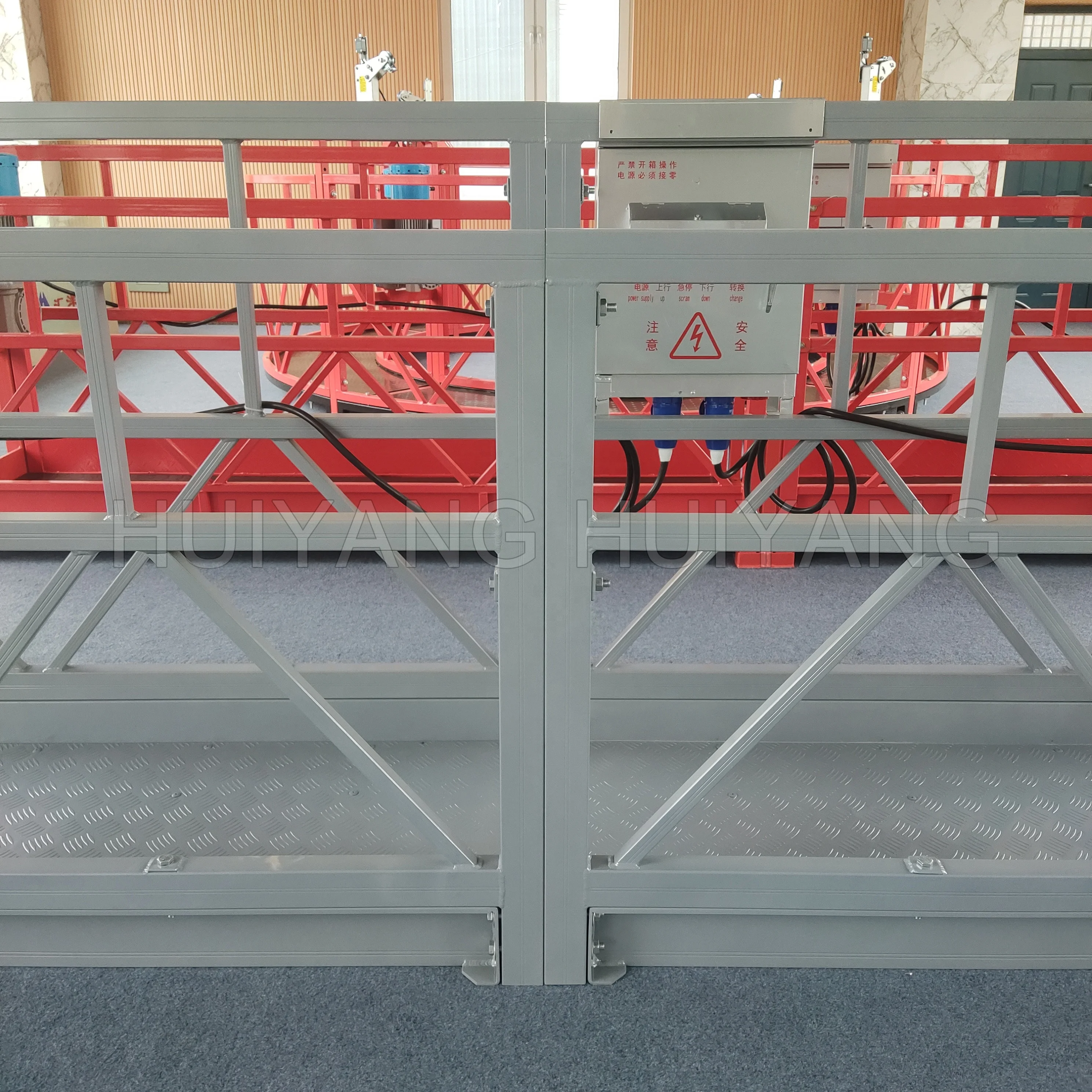 Huiyang ZLP800 Galvanized construction cradle Suspended Platform