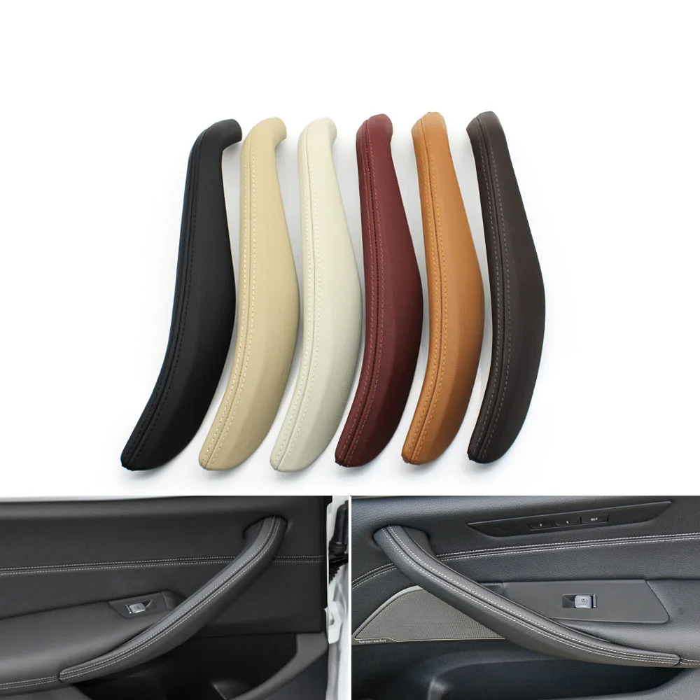 Interior Car Front Rear Left Right Door Handle Outer Cover Trim Replacement For BMW 5 Series M5 G30 G31 F90 2017 2018 2019 2020