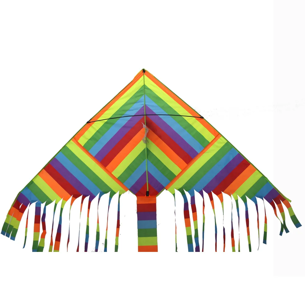 Прямая Заводская цена скидка 1,8 м большой длинный Радужный дельта кайт