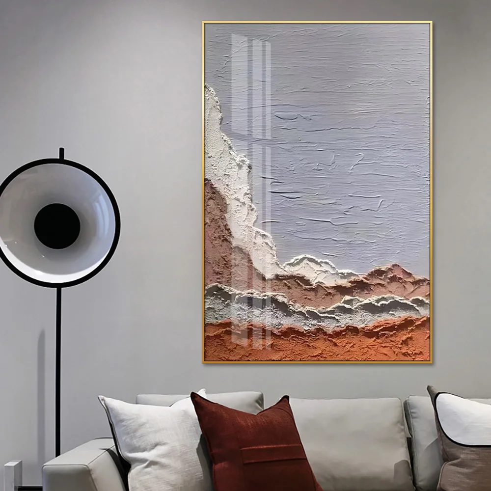 Guanjun Still Life Paintings And Wall Arts Leather Home Decor Luxury Crystal Porcelain Painting For Living Room