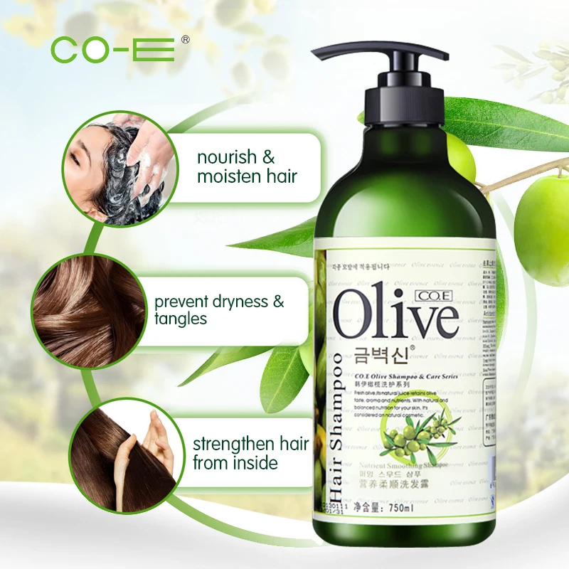 Factory Selling Nourishing Scalp Olive Oil Shampoo