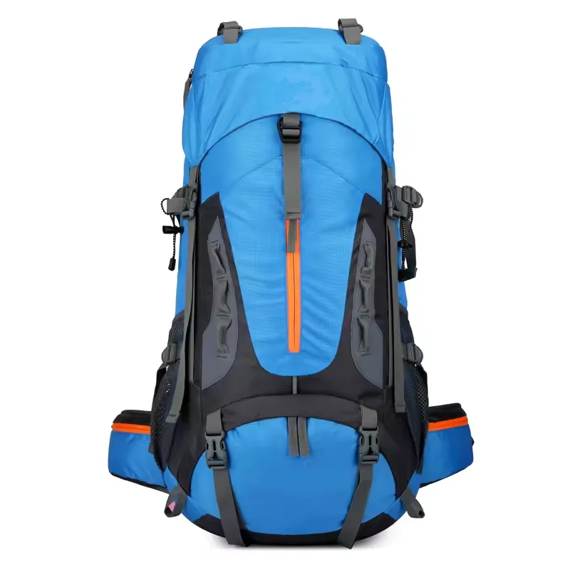 NPOT Trendy hiking backpack for men and women with a large 70 liter capacity for outdoor hiking and trekking