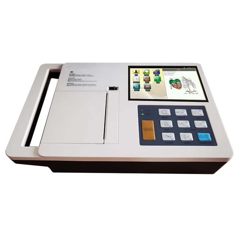 
High quality 6 lead ECG medical diagnose equipment 