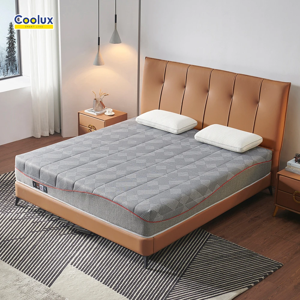 Brand New Knit Fabric Roll Up King Foam Memory And Spring Craft Mattress