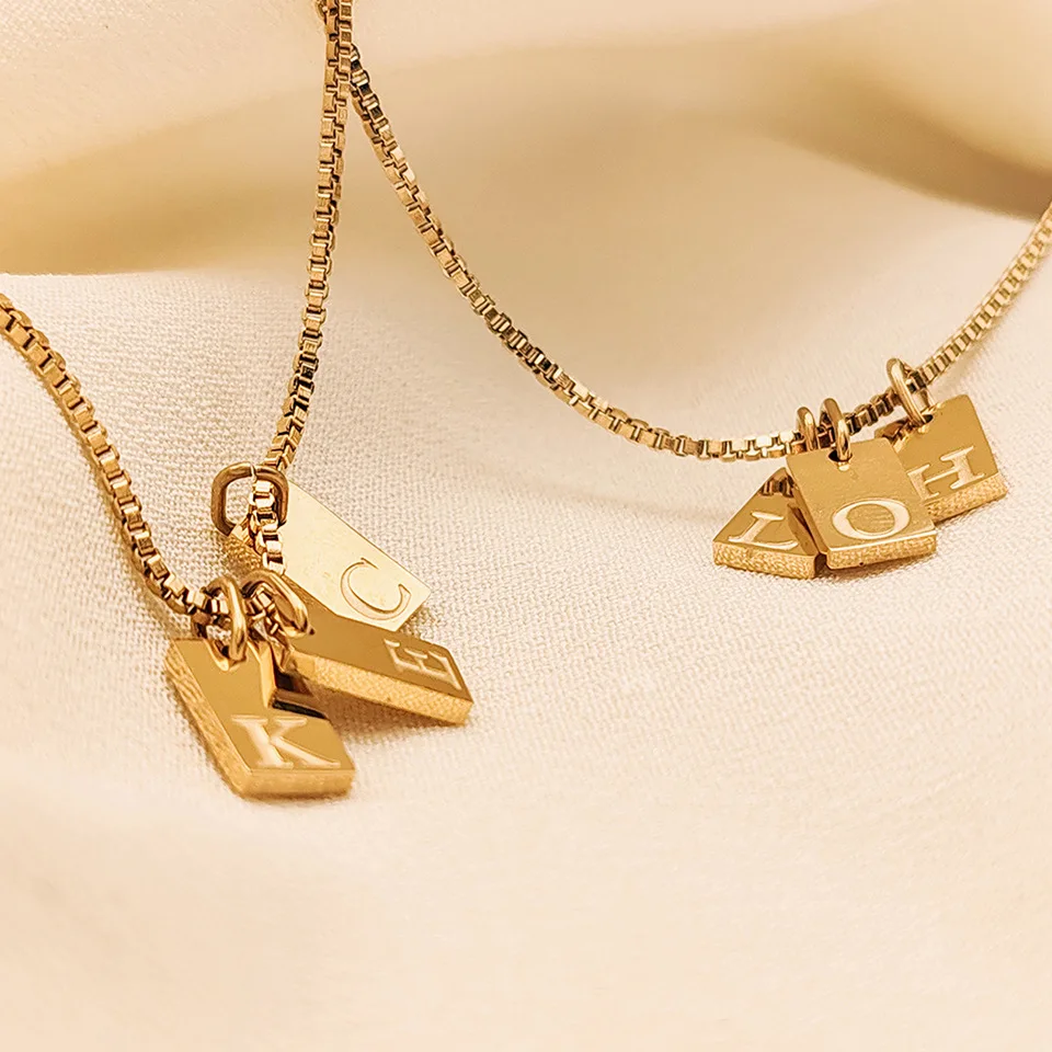 personalized brand name rectangle charm custom made logo engraved silver color charms jewelry name tags for bracelet