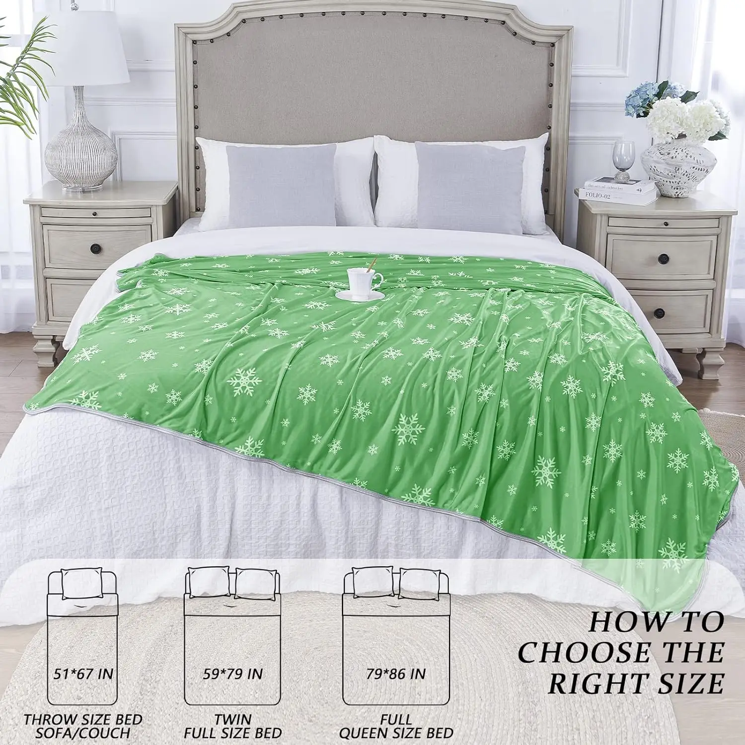 China Factory Lightweight Breathable Summer Cold Blankets for Bed Cooling Comforter Throw Blankets for Hot Sleepers