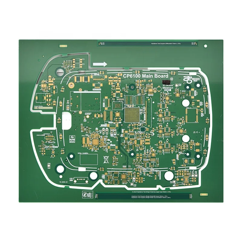 China pcb prototype led pcb circuit design Multilayer pcb 8 layers print circuit board for Ticketing System