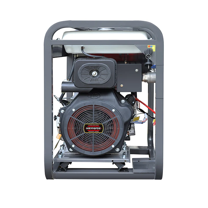Hiearns DP60HCIE high flow high-pressure cast iron pump, single cylinder air-cooled diesel engine