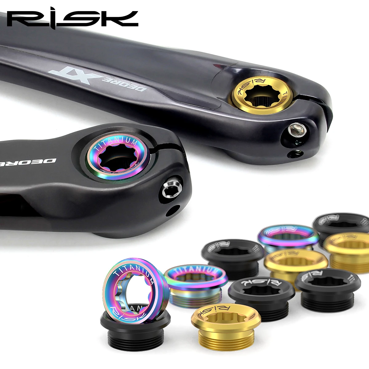 RT122 RISK M20 винт кривошипа велосипеда для XT/XTR/SLX/Deore MTB кривошипный болт горного